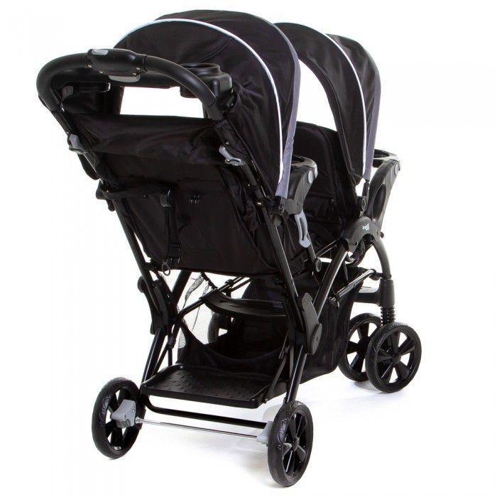 Ramili Baby Twin St. Ramili Baby Twin St коляска для двойни. Прогулочная коляска для двойни Ramili Baby Twin St, черный. Прогулочная коляска Ramili Baby.